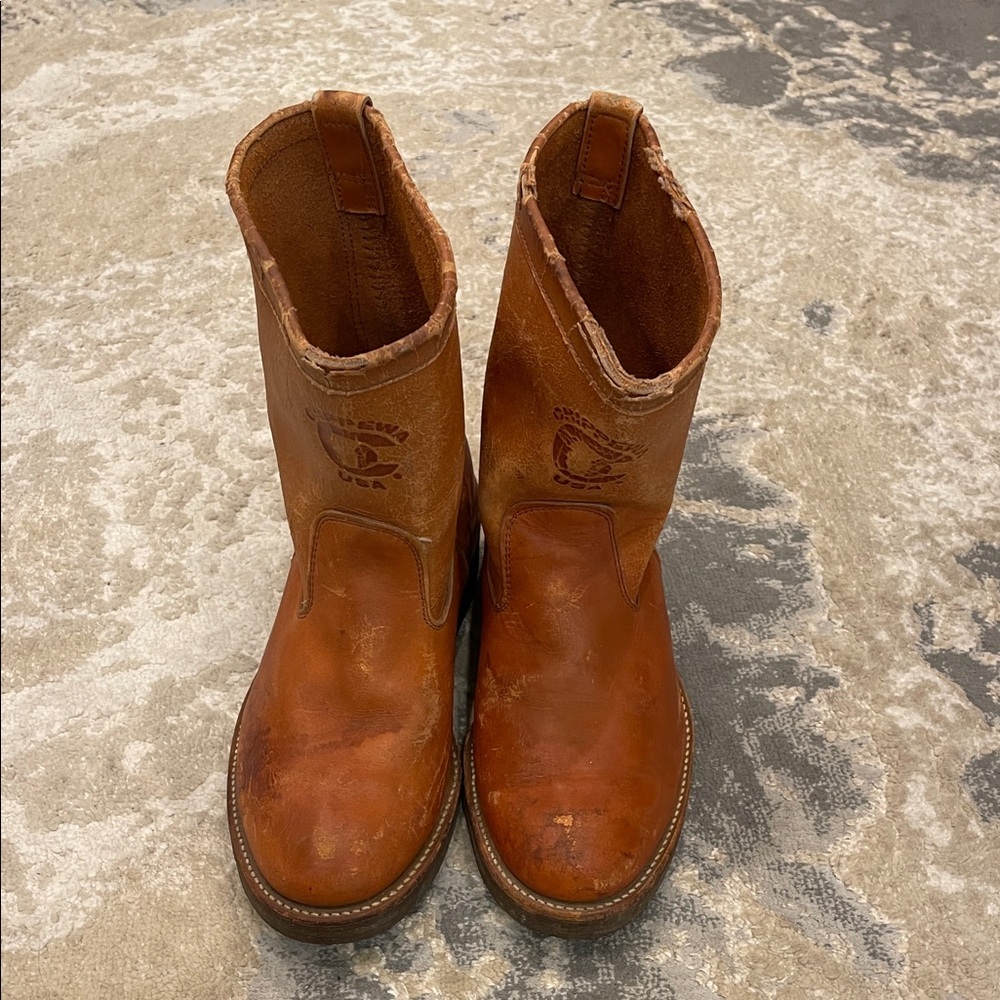 RARE Vintage
Sz 7.5 D Chippewa USA
Western Cowboy Boots Men's Leather - Picture 3 of 13